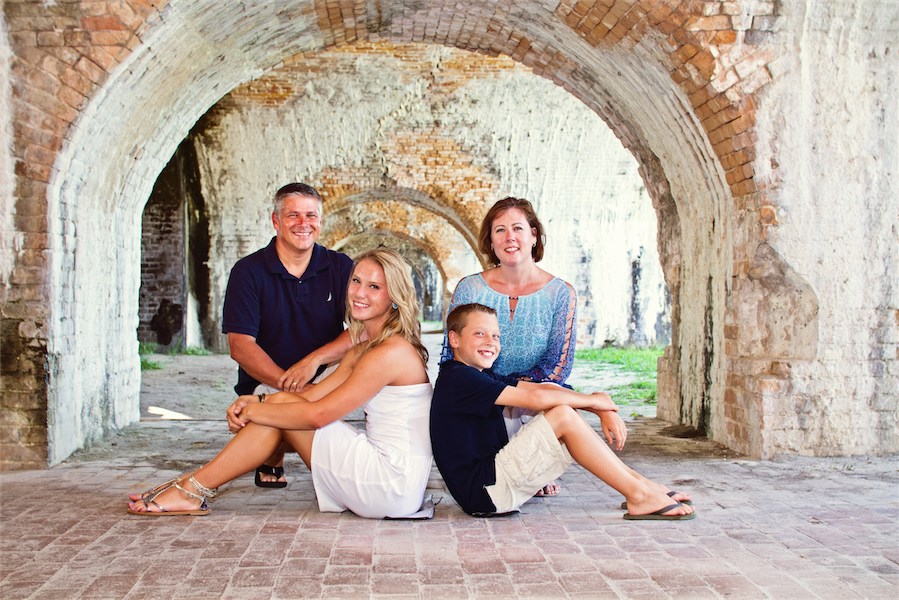 Family Beach Portrait Session | Pensacola Beach, Florida