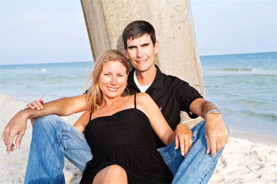 Couples Beach Photography Session | Pensacola, Beach, FL