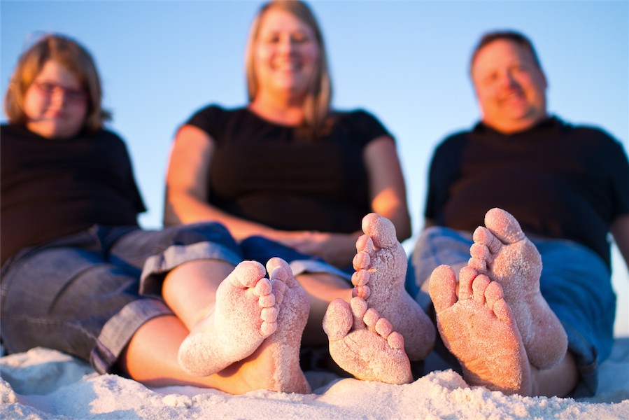 Family Beach Portrait Session | Fort Pickens, Florida