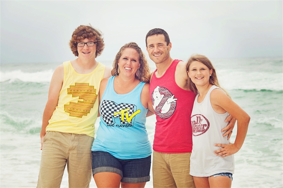 Pensacola Beach Family Portrait Photography Session